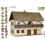 Casuta traditionala din lemn Magistratura - Tribunal